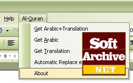 Plugins Quran Multi-Language in MS. Word